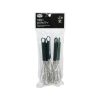 5Lİ MİNİ=7.7CM METAL ÇIRPICI PLASTİK SAPLI=7.8CM TOPLAM UZUNLUK=15.5CM (5296)