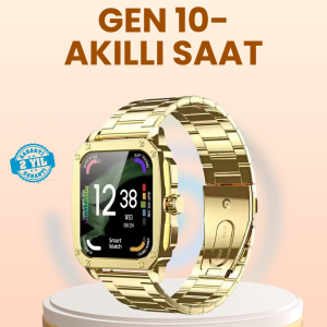 Akıllı Saat Bluetooth Çağrı ve Bildirim Kontrol Sağlık Takipli