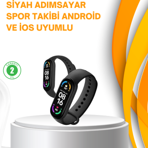 Akıllı Bileklik – Kalp Atışı, Uyku, Adımsayar ve Bildirim Takibi