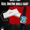 RS12 PRO+ Titanyum Kasa Akıllı Saat – Uyku ve Nabız Takibi, Suya Dayanıklı, Bluetooth Arama