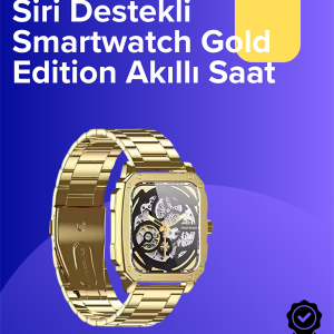 Çok Fonksiyonlu Akıllı Saat – Bluetooth, Sağlık ve Spor Takibi