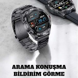 Akıllı Saat Arama Cevaplayan Titreşim Özelliğiyle Bildirim Görebilen