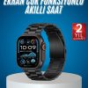 Akıllı Saat 3 Kordonlu Waterproof Adımsayar, Titreşim ve GPS Özelliği